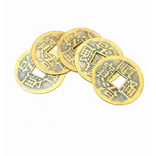 Tiền xu chiêu tài lộc bằng đồng ( 8 đồng )