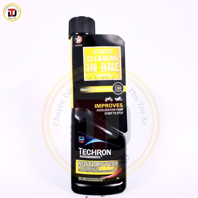 DT - Dung Dịch Vệ Sinh Buồng Đốt Techron Concentrate Plus 75ml - Caltex Cacbon Cleaner