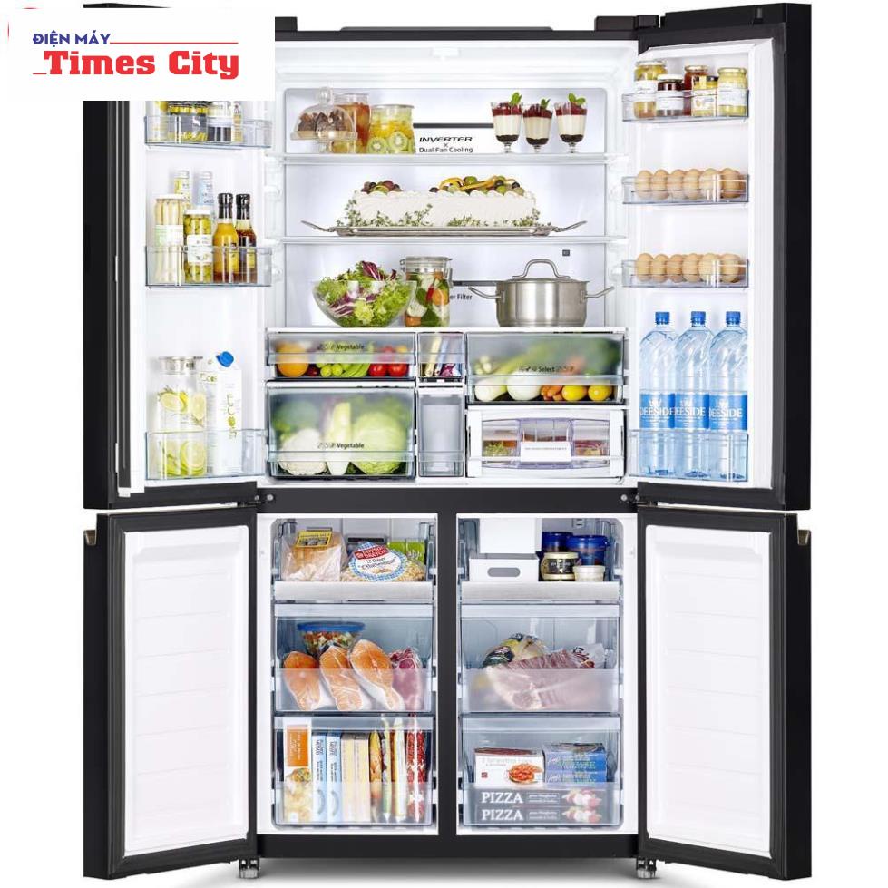 Tủ lạnh Hitachi R-WB640VGV0 GMG 569 lít (LH trực tiếp Shop giao hàng miễn phí tại Hà Nội)