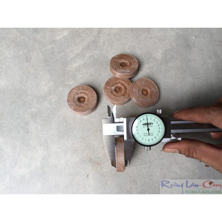 Viên nén xơ dừa combo 50 viên chuyên ươm giống lan ,gieo hạt cây trồng...