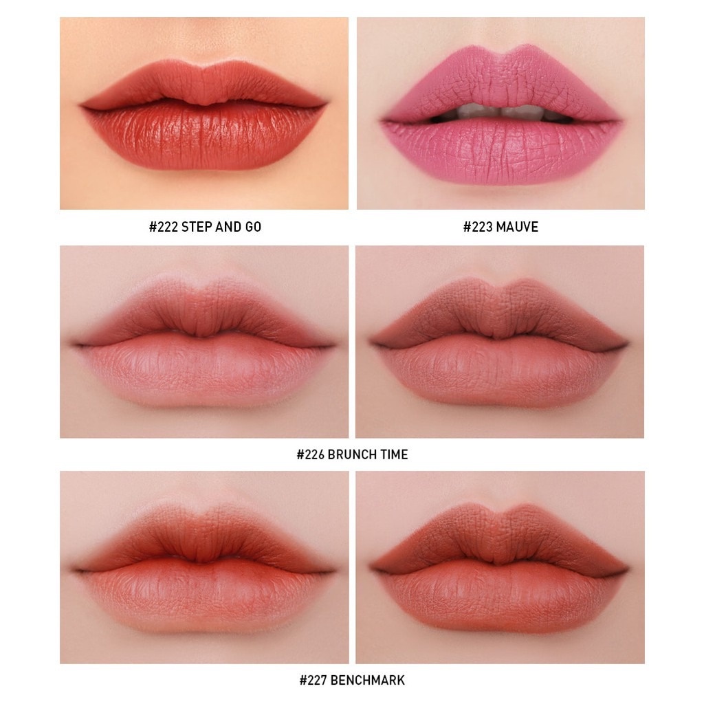 Son Thỏi 3CE mood recipe lip color [Matte] mịn lì 3.5g