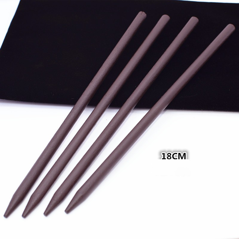 [Nguyên liệu làm trâm] 1 cán trâm gỗ tròn 18cm và 15cm