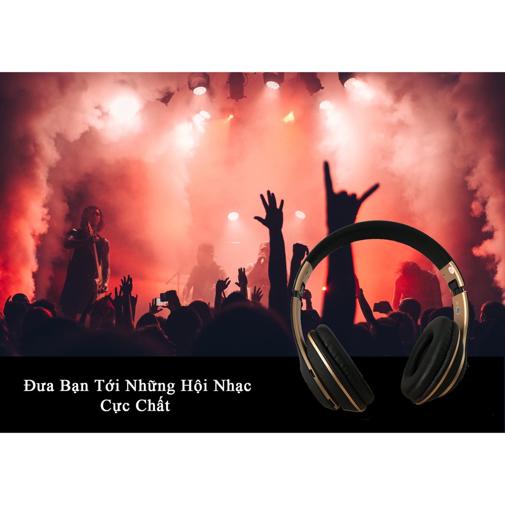 Tai Nghe Bluetooth gaming và Tai Nghe chụp tai over-ear 2 in 1 Beats Studio 3 wireless Giảm Ồn Âm Bass Cực Chất