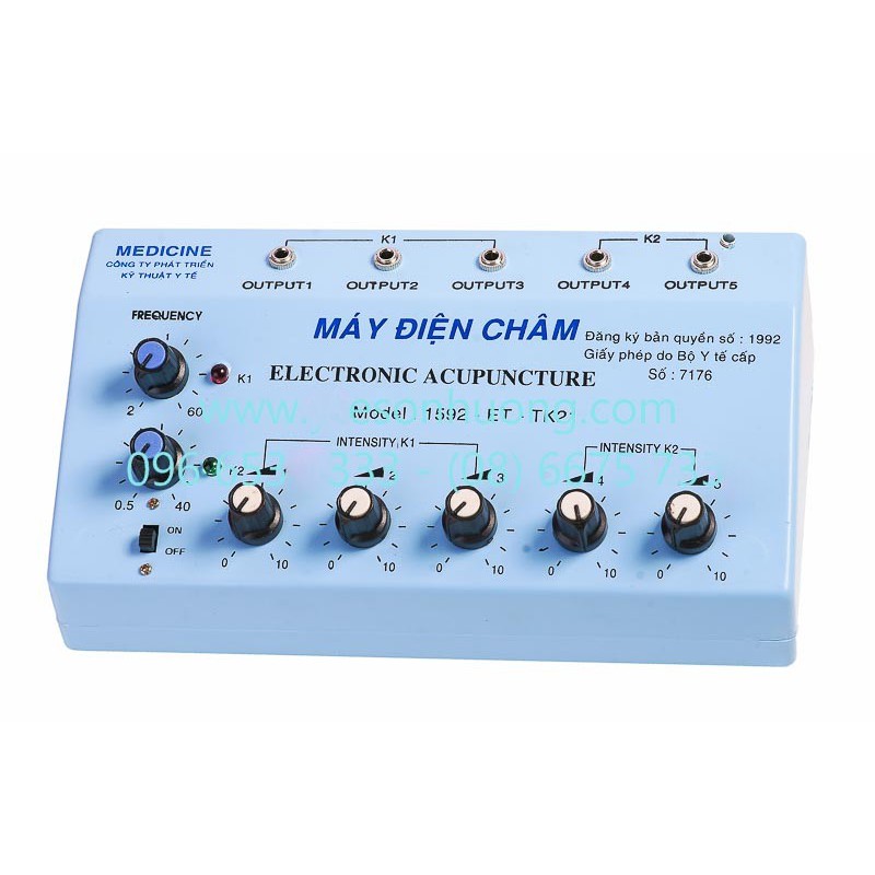 Máy điện châm 5 cọc Electronic Acupuncture 1592-ET-TK21