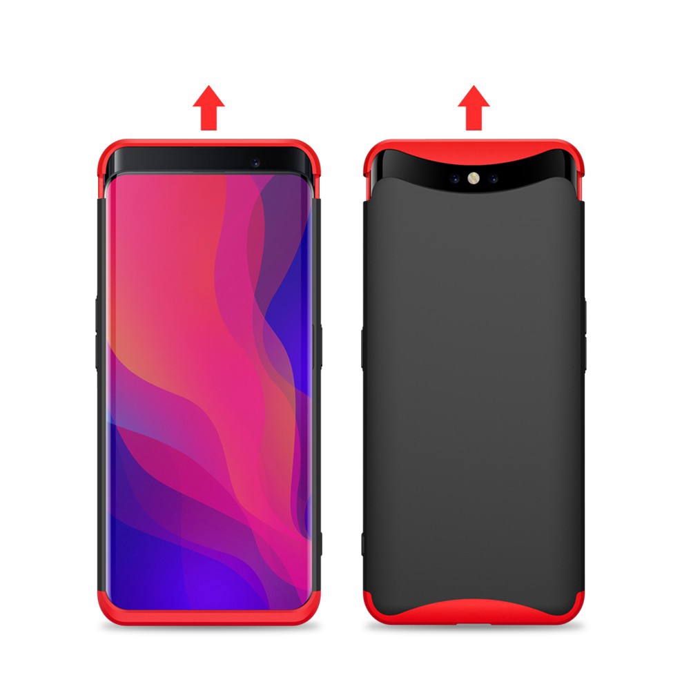 Ốp điện thoại cứng 3 trong 1 bảo vệ toàn diện cho OPPO Find X