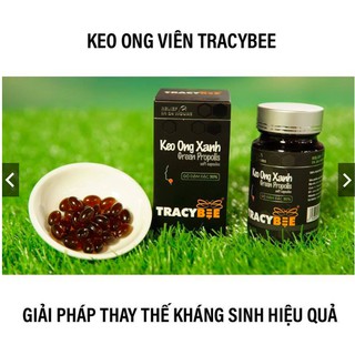 KEO ONG XANH VIÊN - Hỗ trợ trị cảm cúm, ho, viêm họng... lâu ngày