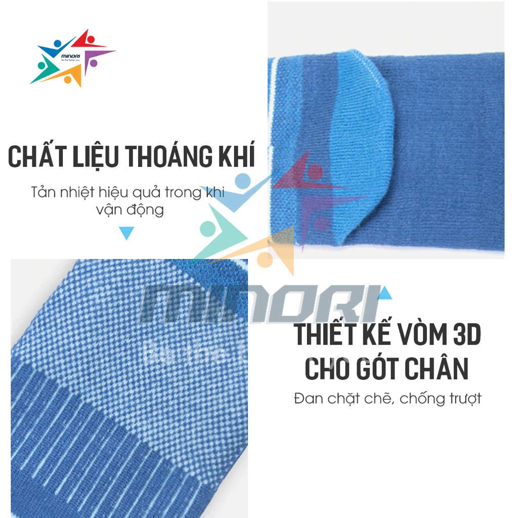 Combo 2 Đôi Tất Thể Thao Chạy Bộ, Chạy Trail 2 Ngón E4805 - Êm, Ôm Sát, Thoáng Khí