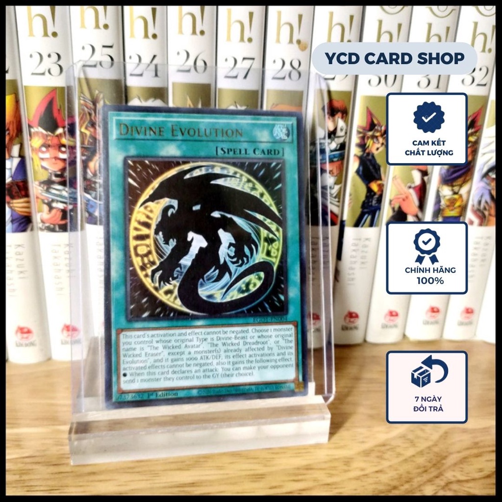 Thẻ bài yugioh chính hãng Divine Evolution – Ultra Rare