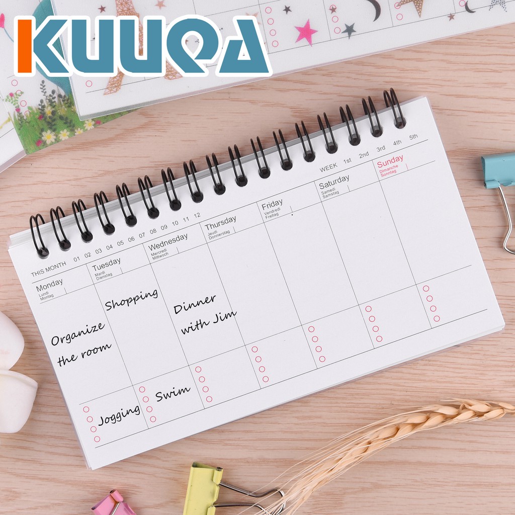 Sổ Tay Lên Kế Hoạch Hàng Ngày Lên Kế Hoạch Agenda