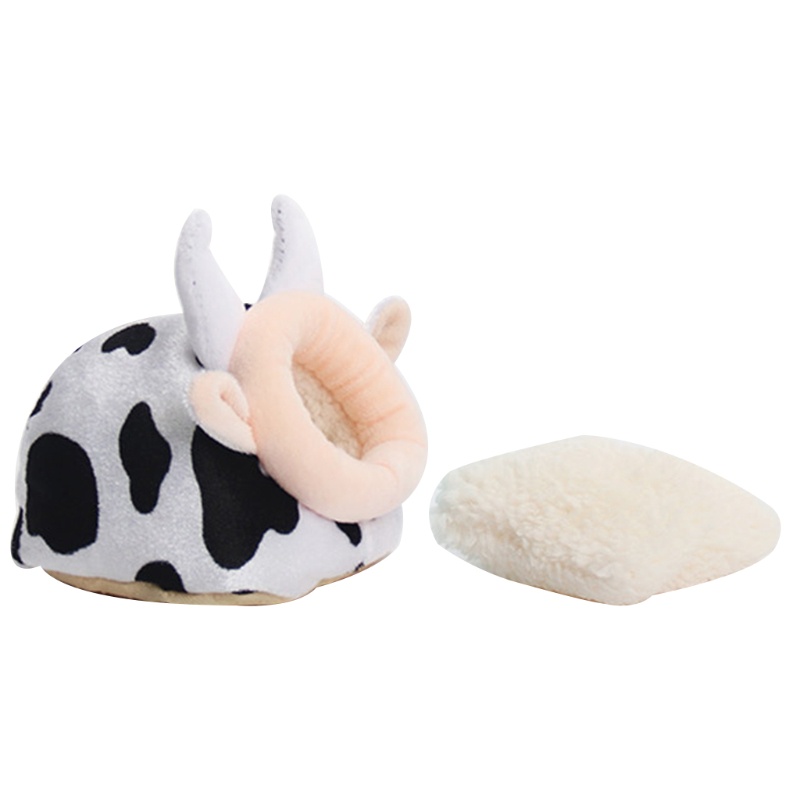 Giường ngủ bằng vải bông mềm ấm áp hình chuột hamster dễ thương cho thú cưng