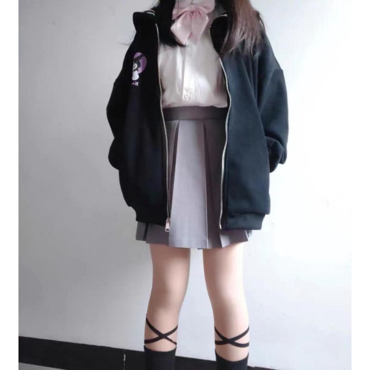 Áo khoác cổ thủy thủ sanrio cinnamon roll kuromi my melody dễ thương bomber cute đáng yêu nữ tính