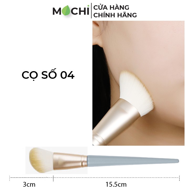 Bộ Cọ Trang Điểm 10 Món Cao Cấp Makeup Phấn Mắt l Má Hồng l Kem Nền l Kẻ Lông Mày l Che Khuyết Điểm Tiện Dụng MOCHI SHOP