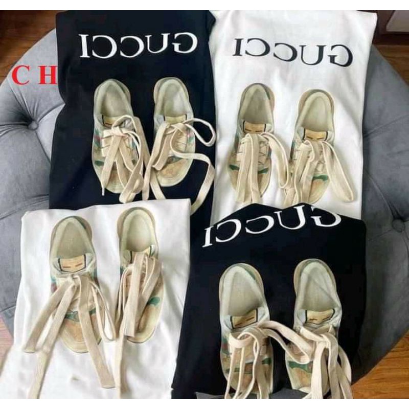 Áo thun Basic Giày G. C [FREESHIP] Áo Phông form rộng Unisex nam nữ cá tính Ulzzang; Thời trang Hot trend