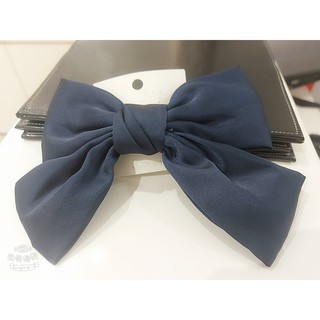 Cặp tóc nơ, Cặp tóc hàn quốc, Cặp tóc vải lụa, lụa satin siêu to cao cấp sang chảnh