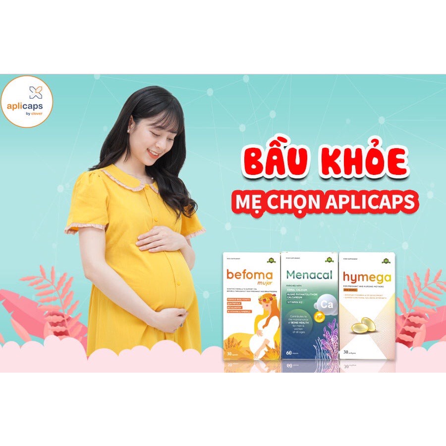 (COMBO BỘ 3) Sắt BEFOMA + Canxi MENACAL + DHA HYMEGA  Bổ Sung Sắt - Canxi - DHA, Vitamin Cho Mẹ Bầu Và Sau Sinh