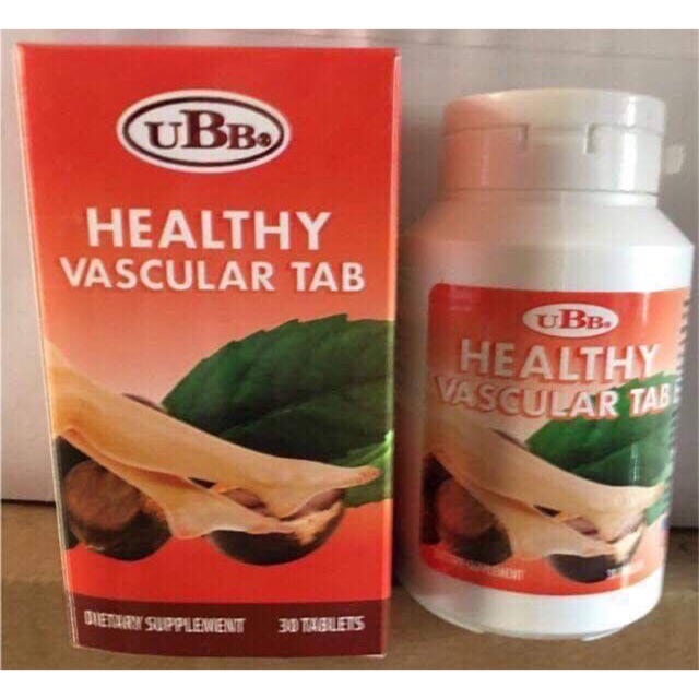 Healthy Vascular Tab Ubb - hỗ trợ giảm viêm, tăng sức bền thành mạch, co búi trĩ ...) (Hàng chính hãng USA)