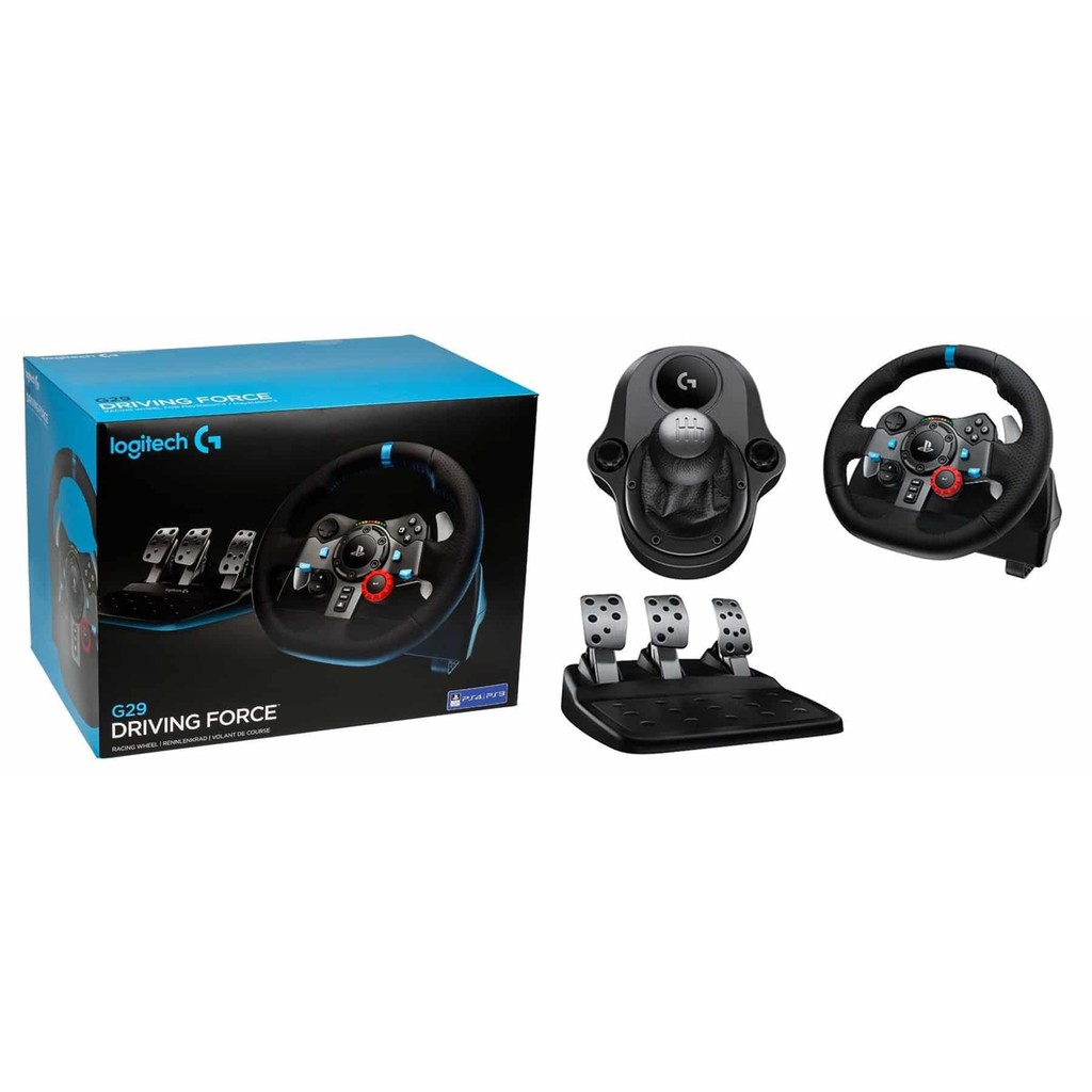 Bộ Full Vô Lăng Gaming Logitech G29 PC/PS4 (Vô Lăng, Cần Số, Bàn Đạp)