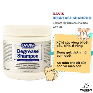  Sữa tắm tẩy dầu nhớt cho chó mèo Davis Degrease 473ml 