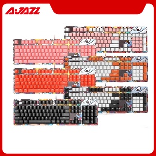 Ajazz DKM150 104-key backlit mechanical gaming keyboard