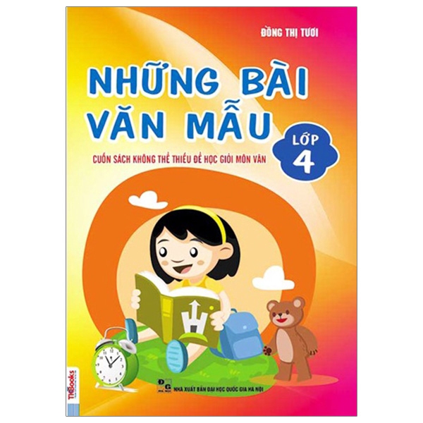 Sách - Những Bài Văn Mẫu Lớp 4 (Tái Bản)