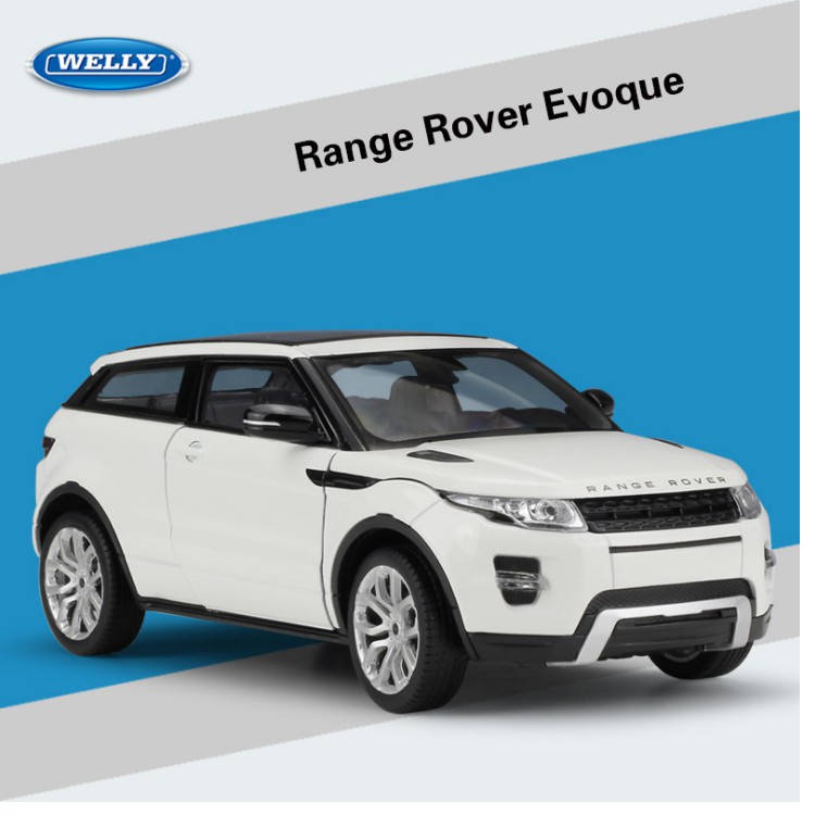 Mô hình xe ô tô bằng kim loại Range Rover Sport / Evoque tỉ lệ 1:24 hãng Welly xe đồ chơi trẻ em hoặc trưng bày