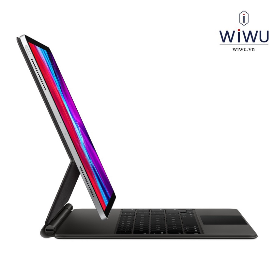 Wiwu Magic KeyBoard cho IPad Pro 11 in 2020 / 2021 , iPad Pro 12.9 , IPad Pro M1 , Bao da nam châm bàn phím kèm trackpad