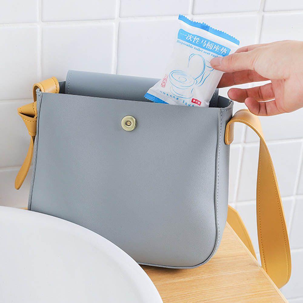 GOGOUP Vỏ Bọc Bệ Ngồi Toilet Bằng Vải Không Dệt An Toàn Cho Phòng Tắm Khách Sạn