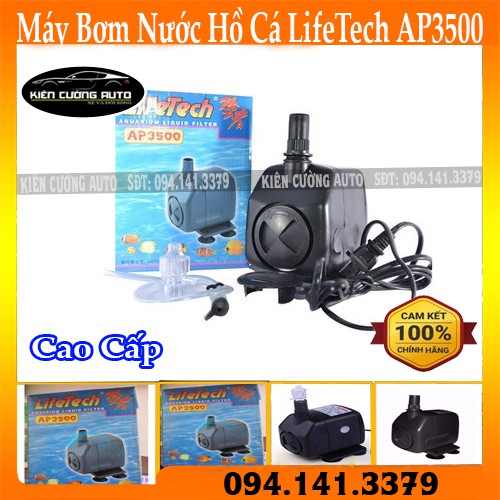 Máy Bơm Nước Hồ Cá LifeTech AP3500 - Máy Bơm Nước Bể Cá Cao Cấp