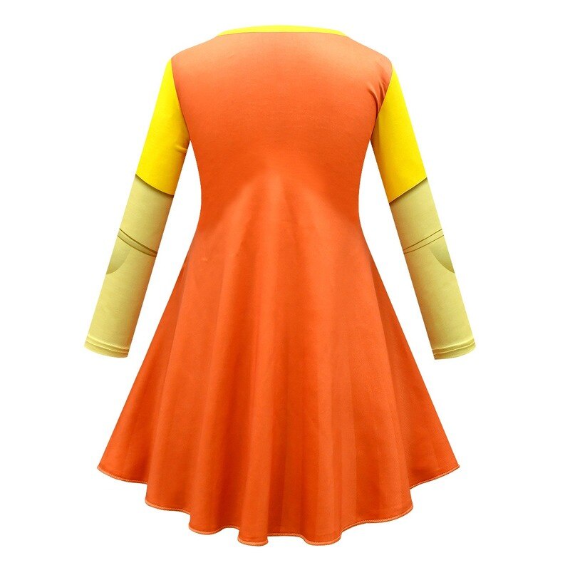 Bộ phim truyền hình Hàn Quốc Squid Game123 Người gỗ cosplay trang phục mặt nạ + bộ đồ hai mảnh cô gái mặc váy dài tay | BigBuy360 - bigbuy360.vn