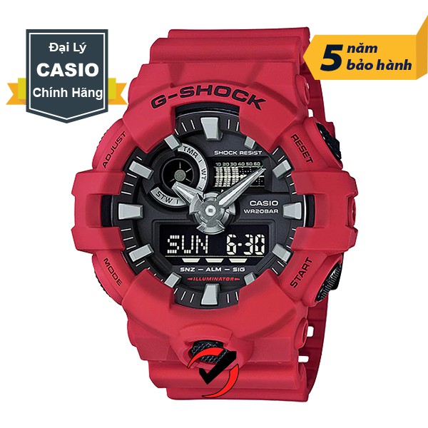 Đồng Hồ Nam CASIO G-Shock Chính Hãng Anh Khuê GA 700 Series