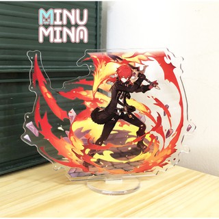 Mô hình Mica để bàn Game Diluc Genshin Impact 1