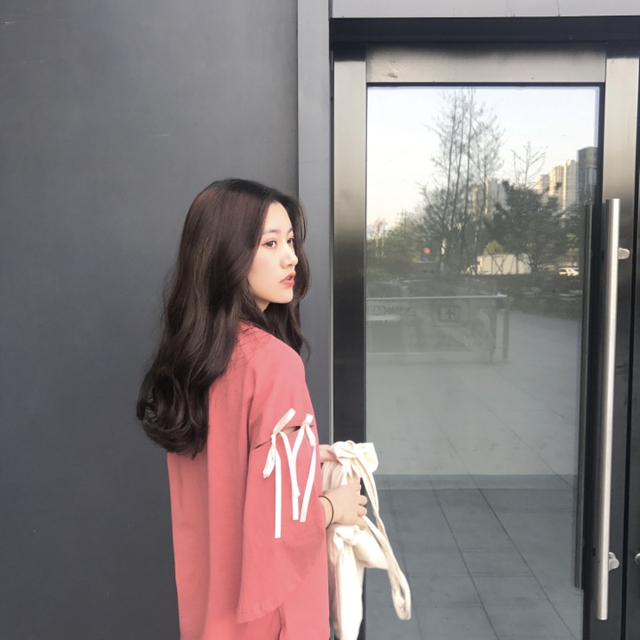 Áo Thun Tay Lửng Hở Vai Màu Sắc Trơn Phong Cách Hàn Quốc Thời Trang Mùa Hè Dành Cho Nữ