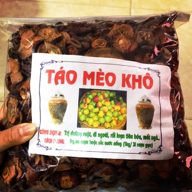 Táo mèo khô Yên Bái, đặc sản núi rừng Tây Bắc ngâm rượu cực ngon không chất bảo quản