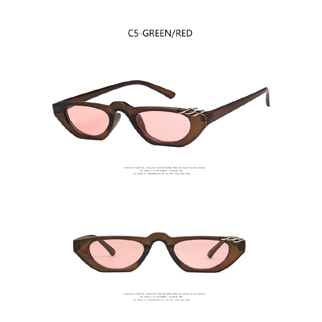 Kính Mát Gọng Vuông Phong Cách Âu Mỹ