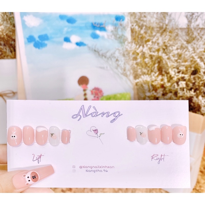 nailbox móng úp hàn quốc
