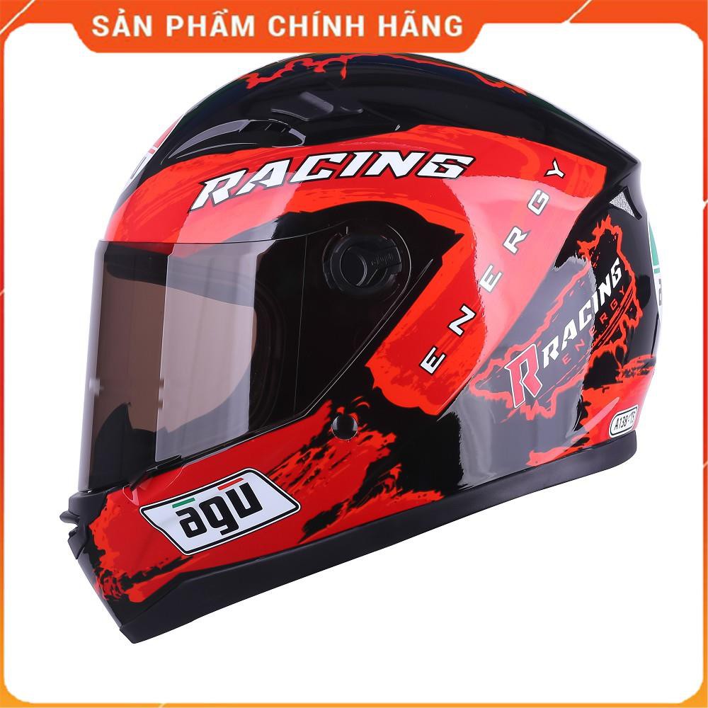 Mũ Bảo Hiểm Fullface AGU TEM Racing Energy