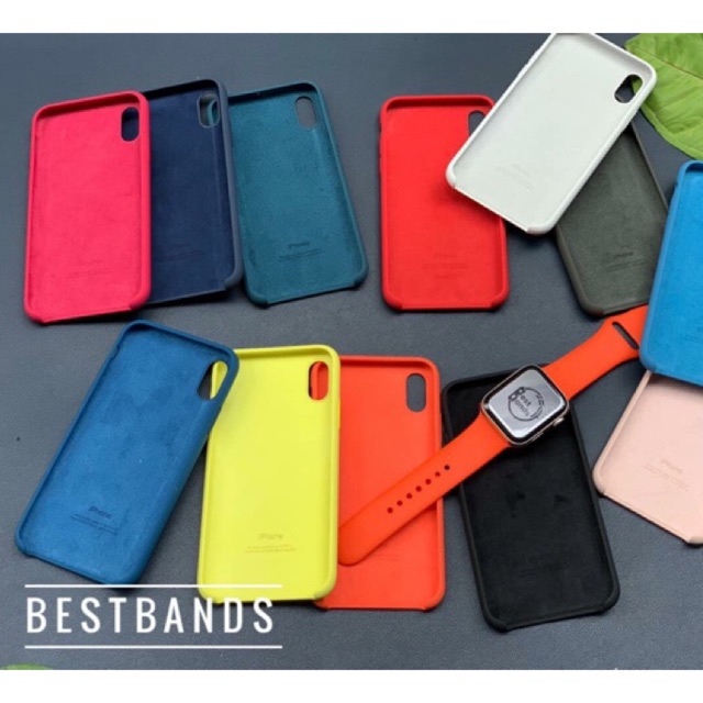 Ốp Silicon Apple chống bám bụi siêu bền dành cho IPhone 6+/6s+/7+/8+ và XS Max