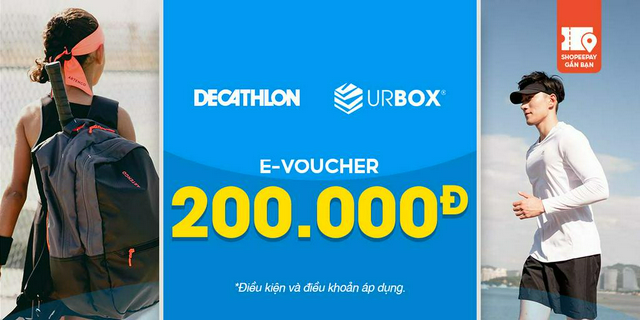 E-Voucher Decathlon trị giá 200.000đ