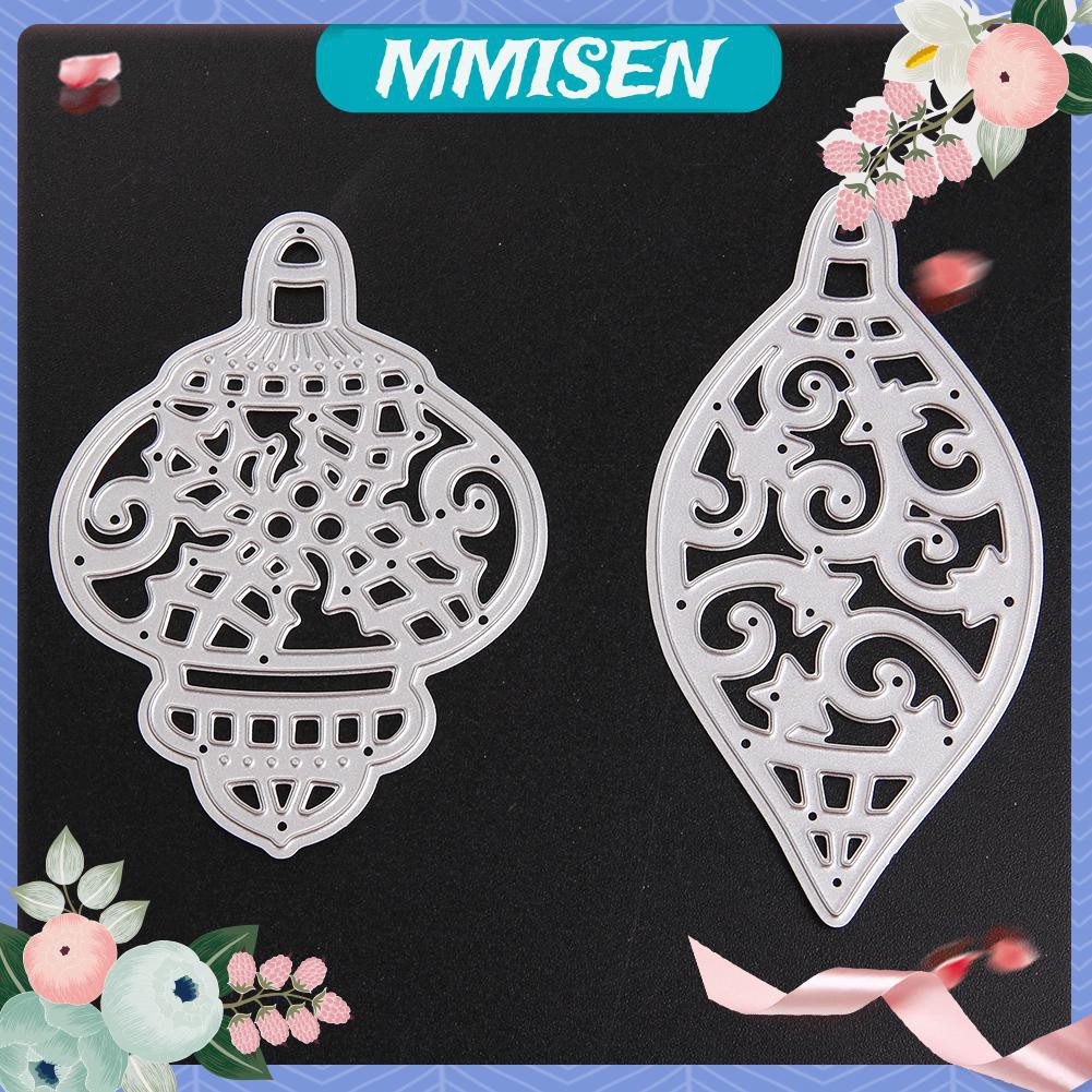 2pcs Conch Lantern Cutting Die Stencil Scrapbook Embossing Folder DIY Craft