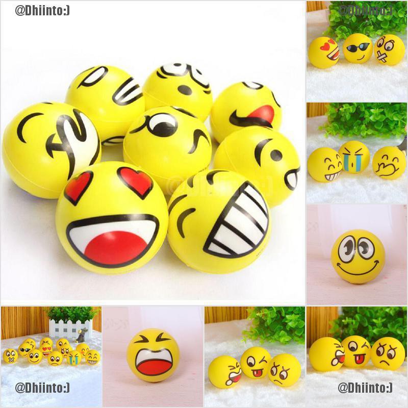 Đồ chơi bóng giảm căng thẳng hình mặt cười emoji ngộ nghĩnh