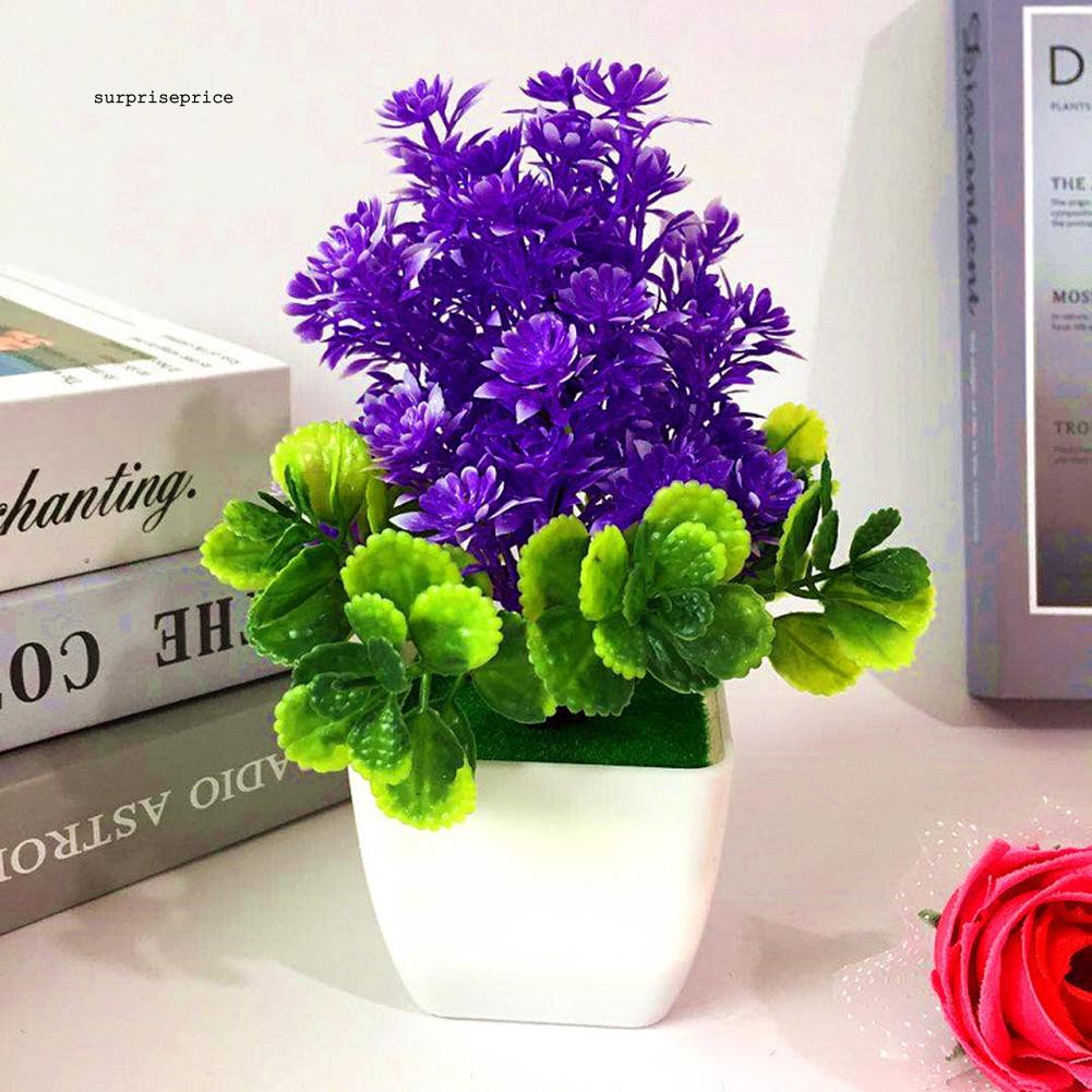 Chậu hoa bonsai nhân tạo dùng để trang trí nội thất tiện dụng