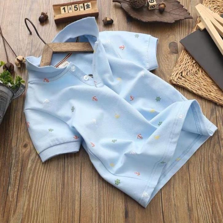 Áo thun polo bé trai 10 tuổi   ☑️ Áo phông  cho bé trai 8,9,10,11, 12 tuổi size đại 30kg 35kg 40kg