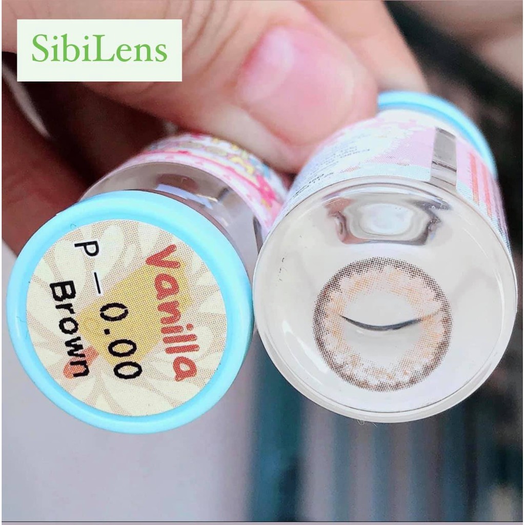 Lens VANILLA GRAY &amp; BROWN LENS - Cam Kết Hàng Chính Hãng