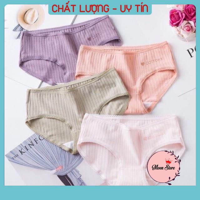 Quần lót nữ COTTON 5366 hàng xuất Nhật cực đẹp (có video thật)