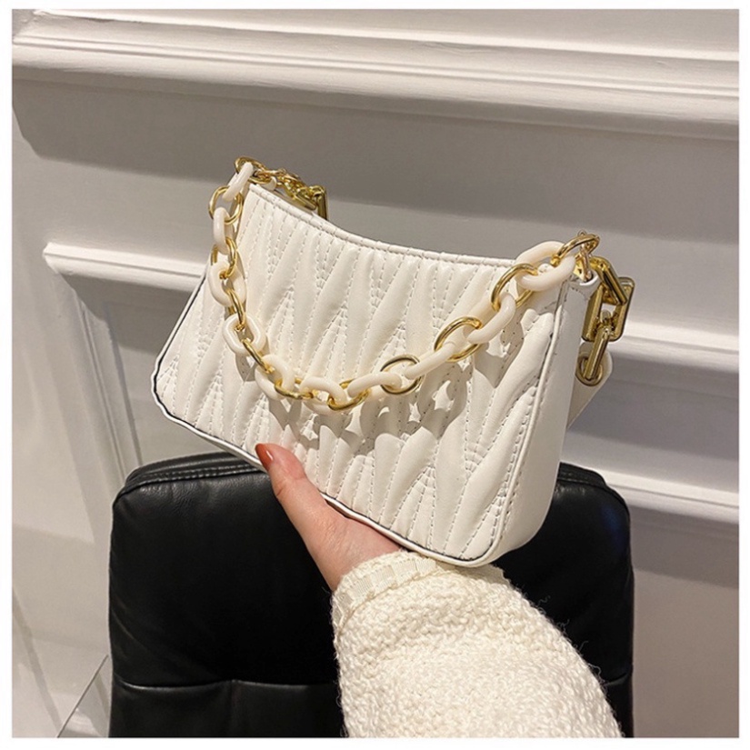 Túi kẹp nách đeo chéo đeo vai nữ trần chéo