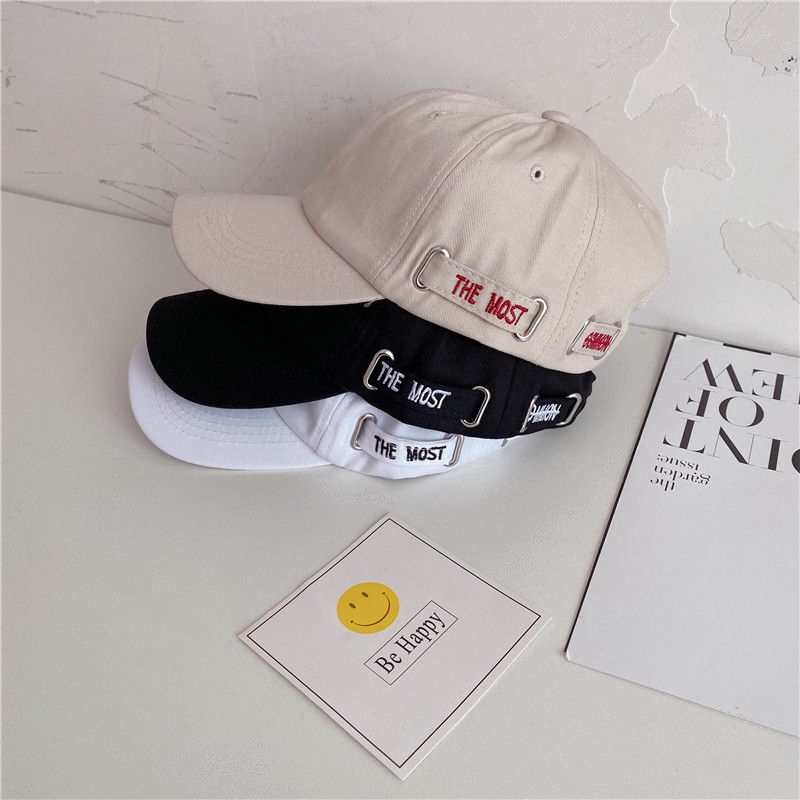 Mũ lưỡi trai thêu chữ phong cách trẻ trung năng động