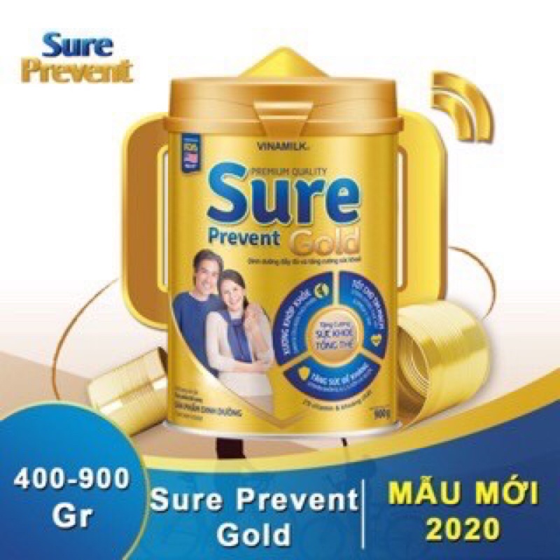 Combo 6 lon Sure Prevent Gold 400g