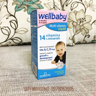 Vitamin tổng hợp Wellbaby liquid