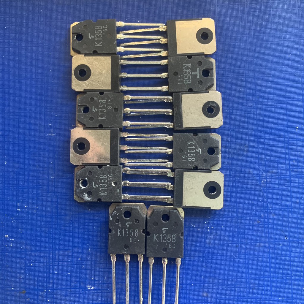 K1358 mosfet 2SK1358 chịu dòng 9A 900V linh kiện tháo máy bao sống 100%