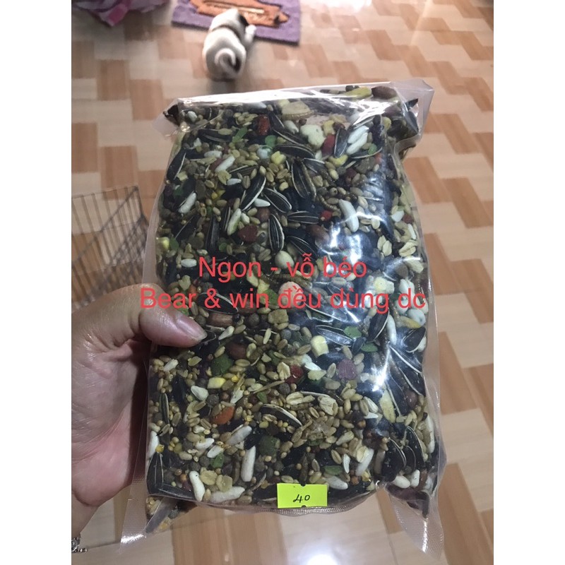 Thức ăn hamster 500gr ( Cơ bản/ Bear/Winter White +Ngon )